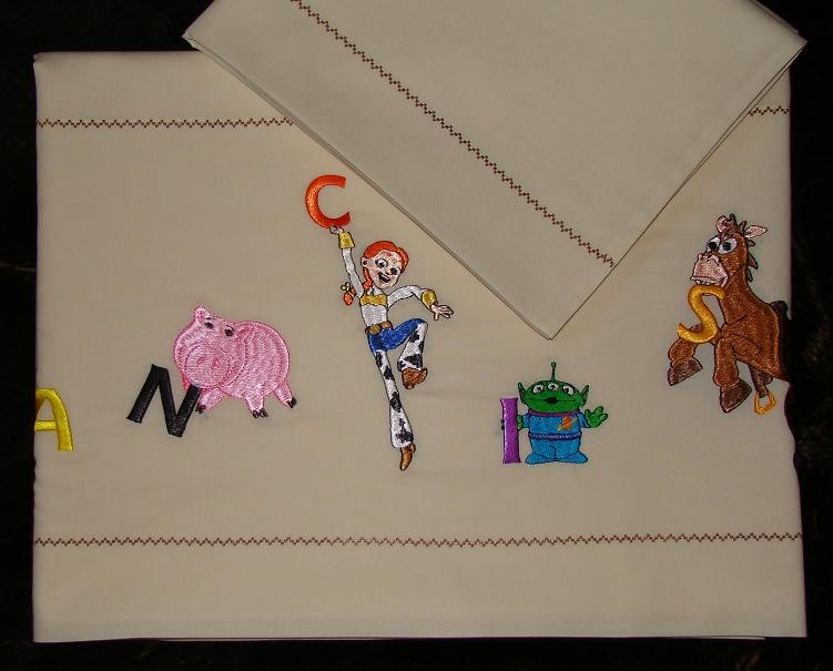 Lençol do Francisco lençol e fronha - Toy Story